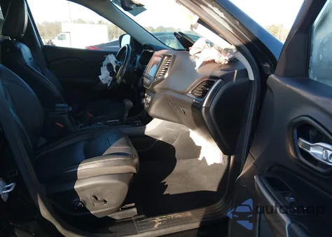 2021 Jeep Cherokee Latitude Lux Fwd from USA, damaged, VIN 1C4PJLMX5MD158871